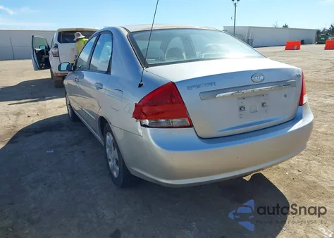 2008 Kia Spectra Ex z USA, uszkodzony, nr VIN KNAFE121485508829